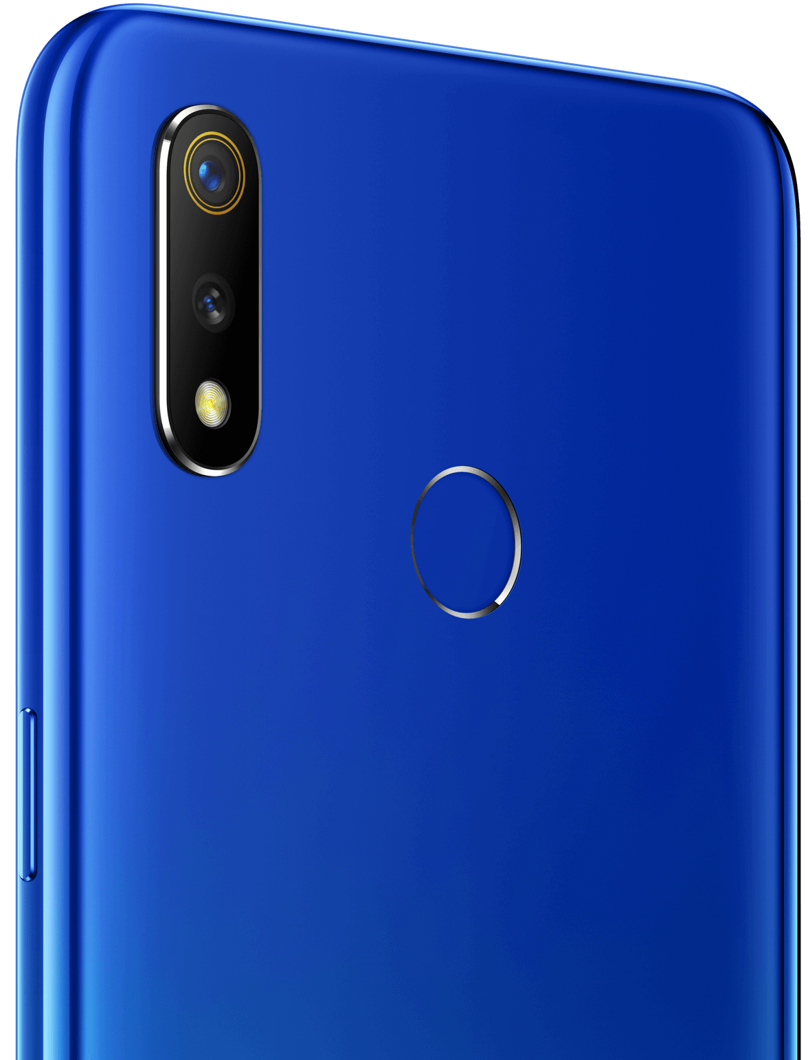 Cụm camera sau và cảm biến vân tay của Realme 3