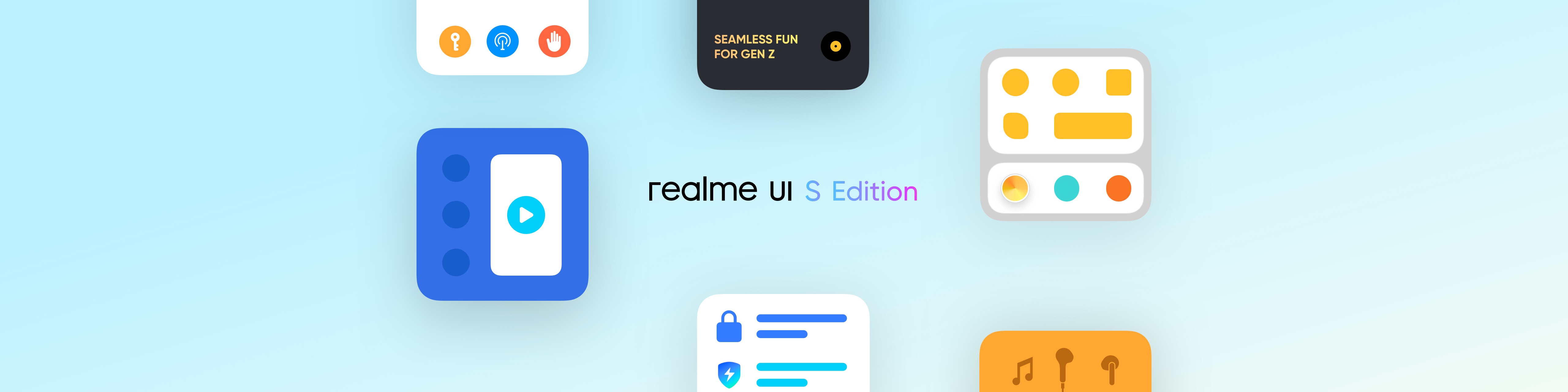 Giao diện hệ điều hành của Realme C33