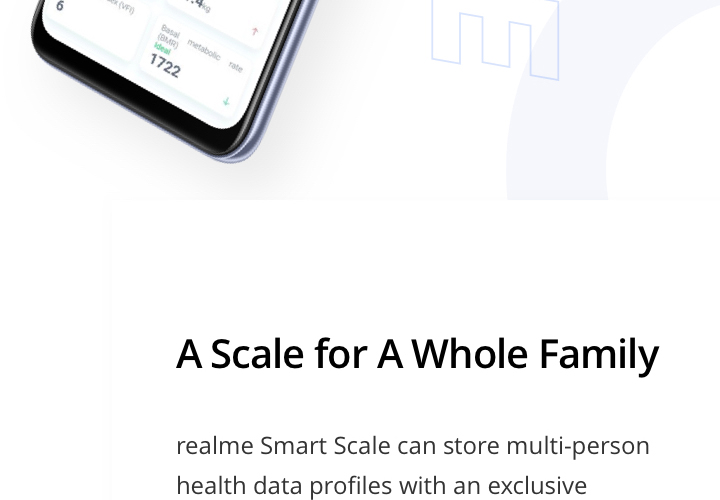 Waga Realme Smart Scale White