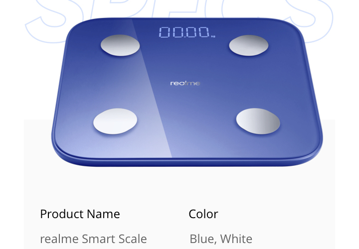 Waga Realme Smart Scale White